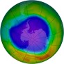 Antarctic Ozone 2011-10-03